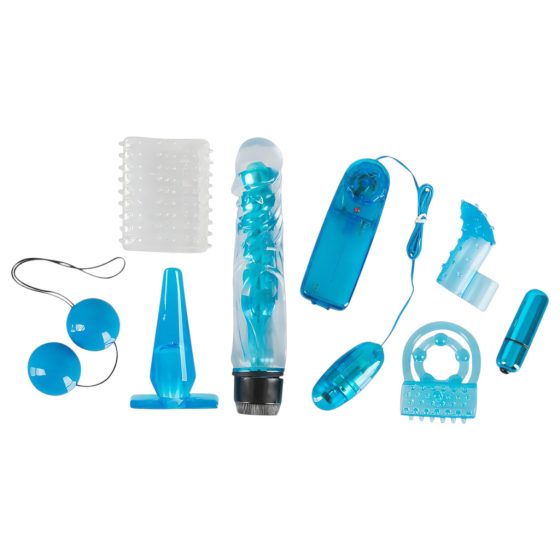 You2Toys - Blue Starter Set - Vibrator Kit (8 Pieces)