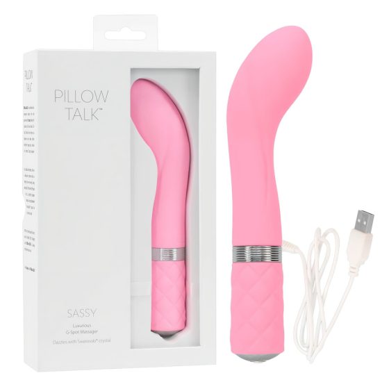 Pillow Talk Sassy - Rechargeable G-Spot Vibrator (Pink)