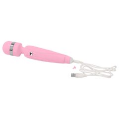   Pillow Talk Cheeky Wand - Rechargeable Massage Vibrator (Pink)