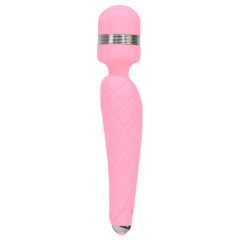   Pillow Talk Cheeky Wand - Rechargeable Massage Vibrator (Pink)