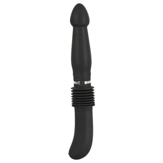 You2Toys - Push it - Rechargeable Thrusting Anal Vibrator (Black)