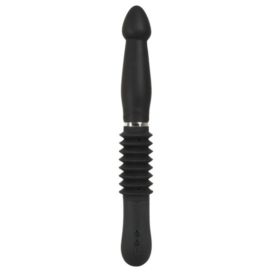 You2Toys - Push it - Rechargeable Thrusting Anal Vibrator (Black)