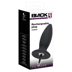   Black Velvet M - Rechargeable, Intermediate Anal Vibrator - Standard (Black)