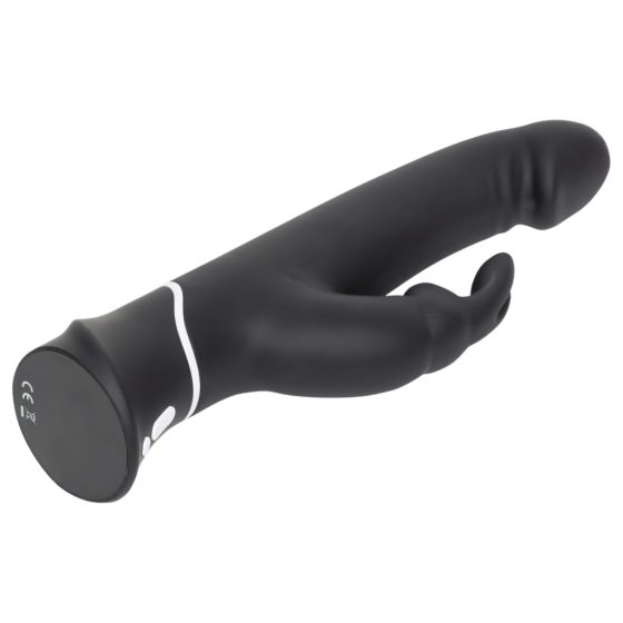 Happyrabbit Realistic - Waterproof Rechargeable Clitoral Vibrator (Black)