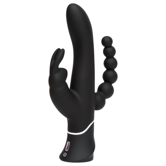 Happyrabbit Triple - Rechargeable Clitoral and Anal Vibrator (Black)