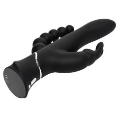   Happyrabbit Triple - Rechargeable Clitoral and Anal Vibrator (Black)