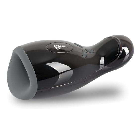 Rebel - Heated, Vibrating, Up-Down Masturbator (Black)