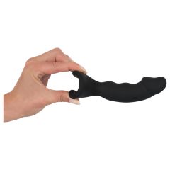 Black Velvet - Rechargeable Penis Anal Vibrator (black)