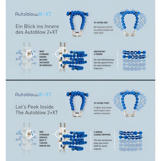 Autoblow 2+ XT - Electric Oral Masturbator (With Insert)