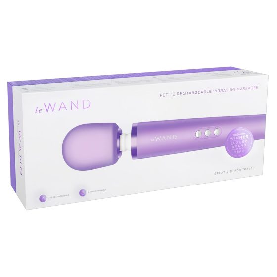 Le Wand Petite - exclusive, rechargeable massager vibrator (purple)