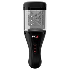 PDX Elite Rotobator - Transparent Black Stroker