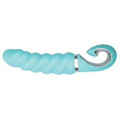   Gvibe G-jack 2 - rechargeable, waterproof silicone vibrator (turquoise)