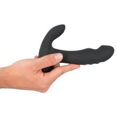   Rebel - Battery-Powered Rotating Bead Prostate Massager Vibrator (Black)