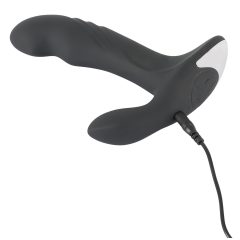   Rebel - Battery-Powered Rotating Bead Prostate Massager Vibrator (Black)