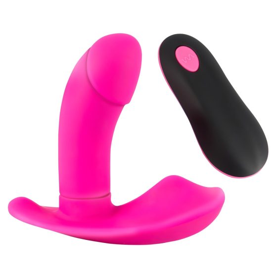 SMILE Panty - Rechargeable, Wireless Clip-on Vibrator (Pink)