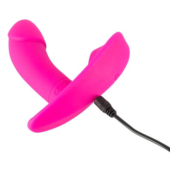 SMILE Panty - Rechargeable, Wireless Clip-on Vibrator (Pink)