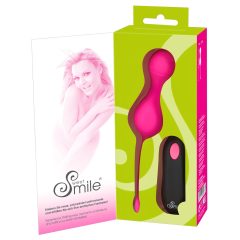   SMILE Love Balls - Rechargeable Wireless Vibrating Egg (Pink)