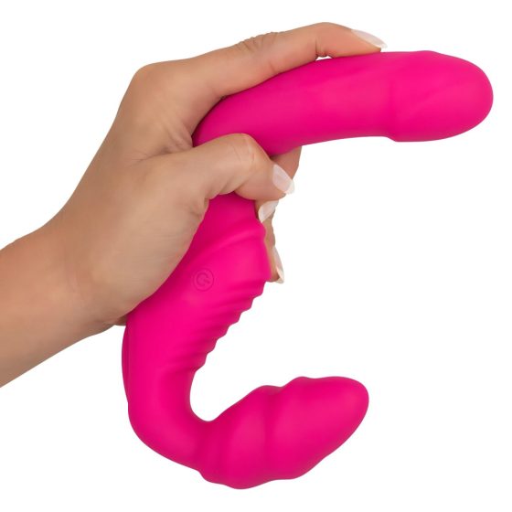 Double2Teaser - Strapless Wearable Vibrator (Pink)