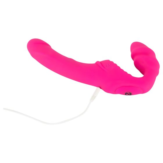 Double2Teaser - Strapless Wearable Vibrator (Pink)