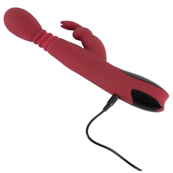 You2Toys Massager - Thrusting, Rotating, Warming G-spot Vibrator (Red)