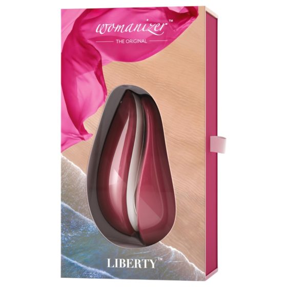 Womanizer Liberty - Rechargeable Clitoral Stimulator (Red)