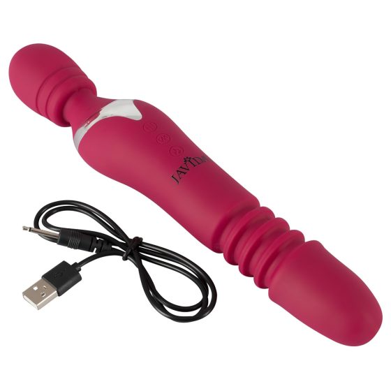 Javida Thrusting - 3in1 Massage Vibrator (Red)