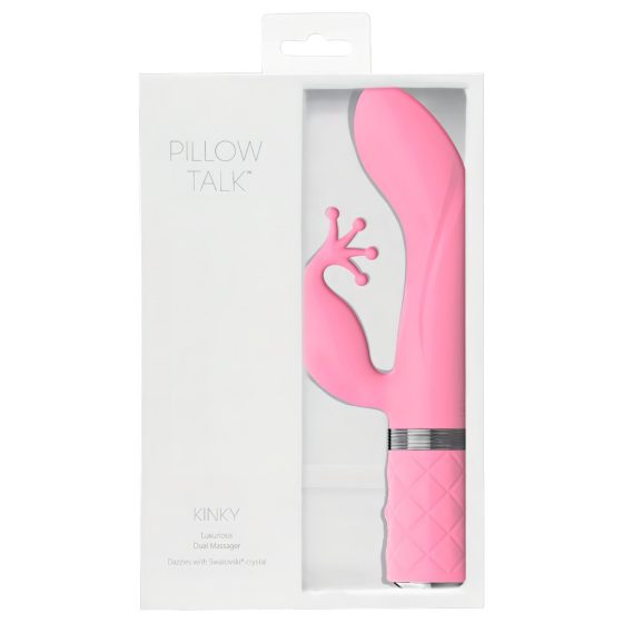 Pillow Talk Kinky - Rechargeable Dual Motor G-spot Vibrator (Pink)