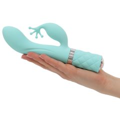   Pillow Talk Kinky - Rechargeable, Dual Motor G-Spot Vibrator (Turquoise)