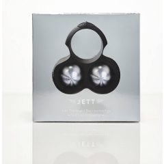 HOT Octopuss JETT - dual motor glans vibrator (black-silver)