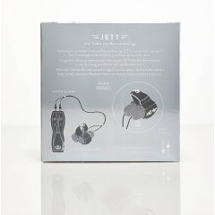 HOT Octopuss JETT - dual motor glans vibrator (black-silver)