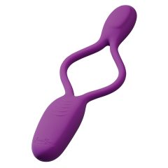   BeauMents Flexxio - Wireless Rechargeable Dual Motor Couple's Vibrator (Purple)