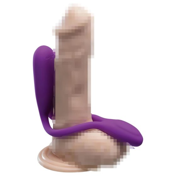 BeauMents Flexxio - Wireless Rechargeable Dual Motor Couple's Vibrator (Purple)