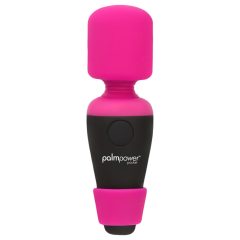 PalmPower Pocket Wand - Mini Massage Vibrator (Pink-Black)