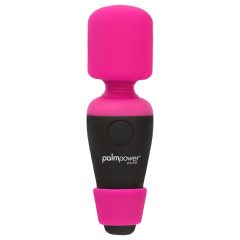 PalmPower Pocket Wand - mini massage vibrator (pink-black)