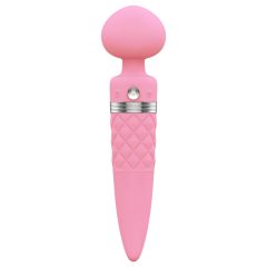 / Pillow Talk Sultry - warming, dual-motor vibrator (pink)