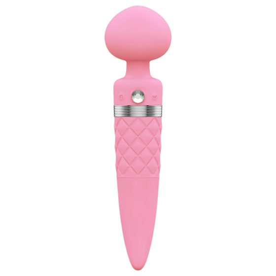 / Pillow Talk Sultry - warming, dual-motor vibrator (pink)