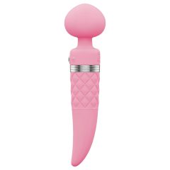 / Pillow Talk Sultry - warming, dual-motor vibrator (pink)