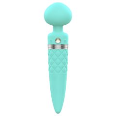 Pillow Talk Sultry - Warming Massage Vibrator (Turquoise)