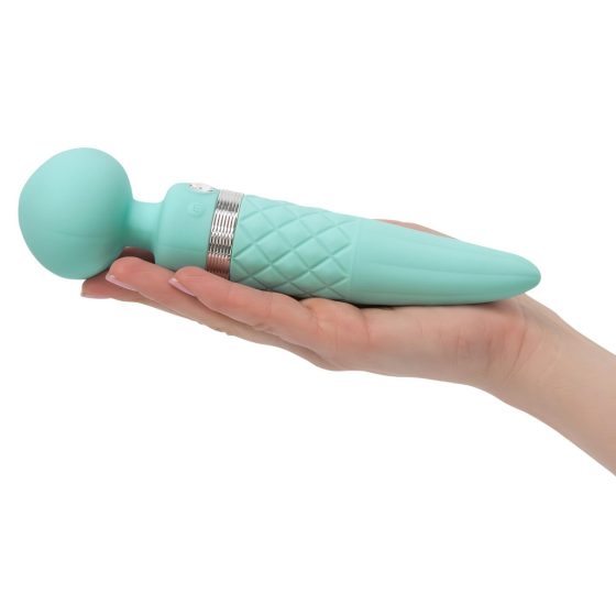 Pillow Talk Sultry - Warming Massage Vibrator (Turquoise)