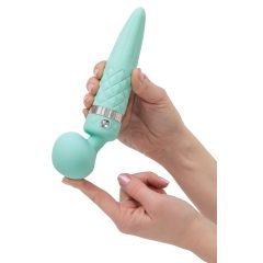 Pillow Talk Sultry - Warming Massage Vibrator (Turquoise)