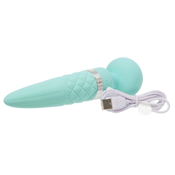 Pillow Talk Sultry - Warming Massage Vibrator (Turquoise)