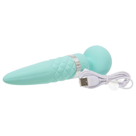 Pillow Talk Sultry - Warming Massage Vibrator (Turquoise)