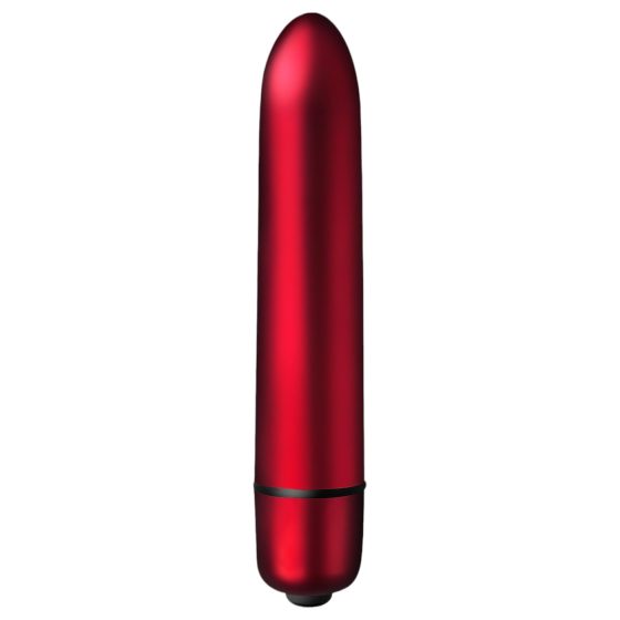 Scarlet Velvet - Mini Lipstick Vibrator (10 Patterns) - Red