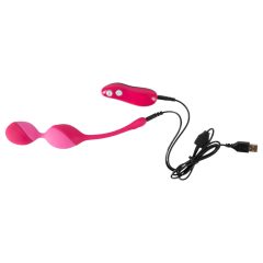   SMILE Love Balls - 82g Rechargeable Wireless Vibrating Egg (Pink)