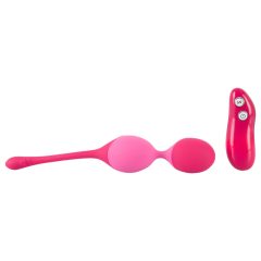   SMILE Love Balls - 82g Rechargeable Wireless Vibrating Egg (Pink)