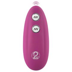   VibePad - Rechargeable Dual-Motor Radio Pillow Vibrator (Purple)