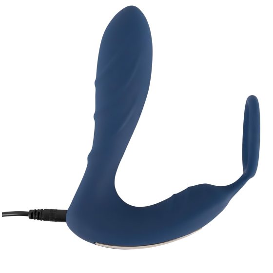 You2Toys Prostate Plug - Wireless Anal Vibrator with Cock Ring (Blue)