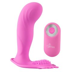   SMILE G-Spot Panty Vibrator - Rechargeable, Wireless, Wearable (Pink)