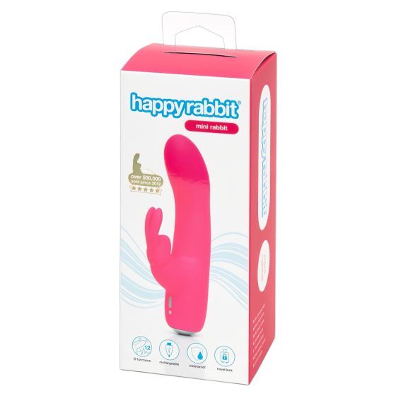 Mini Rabbit Vibrator - Rechargeable (Pink)