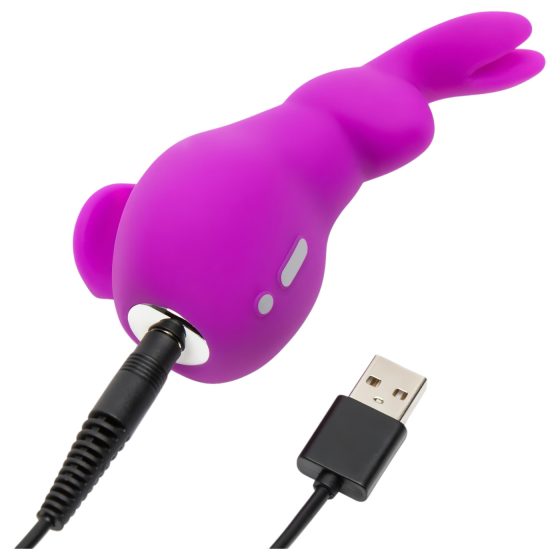 Happyrabbit Clitoral - Bunny Clitoral Vibrator (Purple)